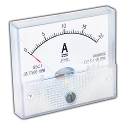 A2-V2 20A DC ΑΝΑΛΟΓΙΚΟ ΑΜΠΕΡΟΜΕΤΡΟ 0-20A DC ΤΥΠΟΥ ΒΙΔΑΣ