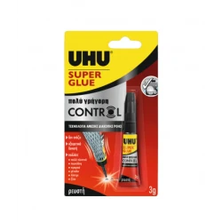 ΚΟΛΛΑ ΣΤΙΓΜΗΣ SUPER GLUE CONTROL 3GR  BLISTER UHU