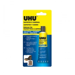 ΚΟΛΛΑ ΓΙΑ ΠΑΠΟΥΤΣΙΑ & ΔΕΡΜΑ SHOE&LEATHER 30GR BLISTER UHU