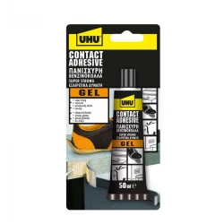 ΒΕΝΖΙΝΟΚΟΛΛΑ CONTACT GLUE GEL 50ML BLISTER UHU