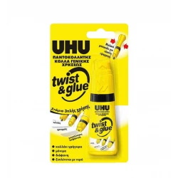 ΚΟΛΛΑ ΓΕΝΙΚΗΣ ΧΡΗΣΗΣ TWIST AND GLUE 35ML BLISTER UHU