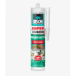 ΣΙΛΙΚΟΝΗ SUPER ΑΝΤΙΜΟΥΧΛΙΚΗ ΛΕΥΚΗ 290ml BISON