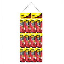 ΚΟΛΛΕΣ ΣΤΙΓΜΗΣ SUPER GLUE ΚΡΕΜΑΣΤΟ ΣΕΤ 12X3GR (36321) UHU