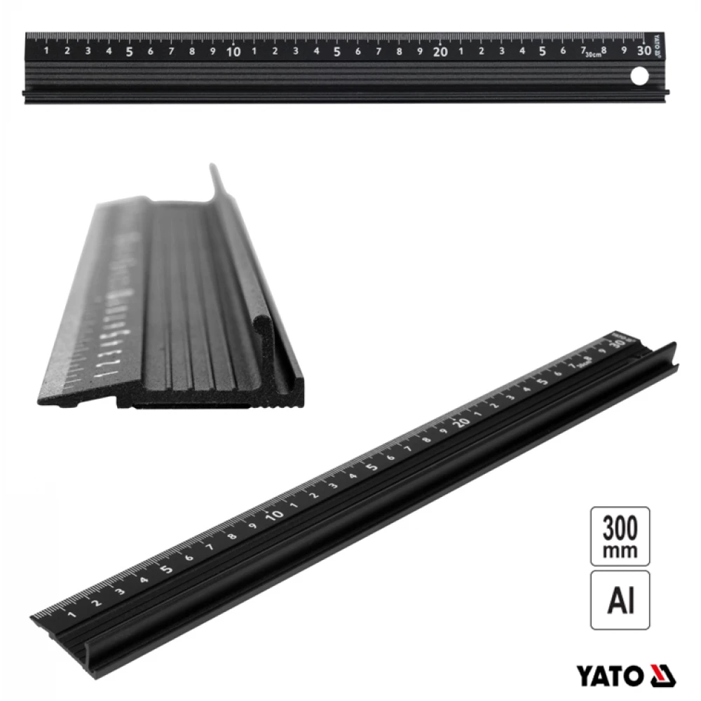 ΡΙΓΑ ΑΛΟΥΜΙΝΙΟΥ 300ΜΜ ΥΤ-70726 - 300.0MM-ΜΗΚΟΣ