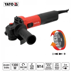 ΤΡΟΧΟΣ ΓΩΝΙΑΚΟΣ ΡΥΘΜΙΖΟΜΕΝΟΣ BL 1300W/125MM YT-821017