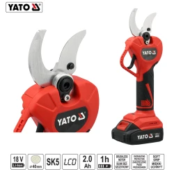 ΨΑΛΙΔΙ ΚΛΑΔΕΜΑΤΟΣ 18V 40MM 1X2Ah YT-828382