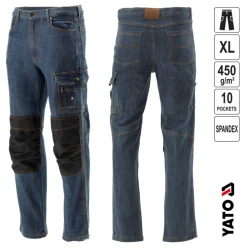 ΠΑΝΤΕΛΟΝΙ ΕΡΓΑΣΙΑΣ ΤΖΙΝ STRETCH MARA YATO - XXL-ΜΕΓΕΘΟΣ