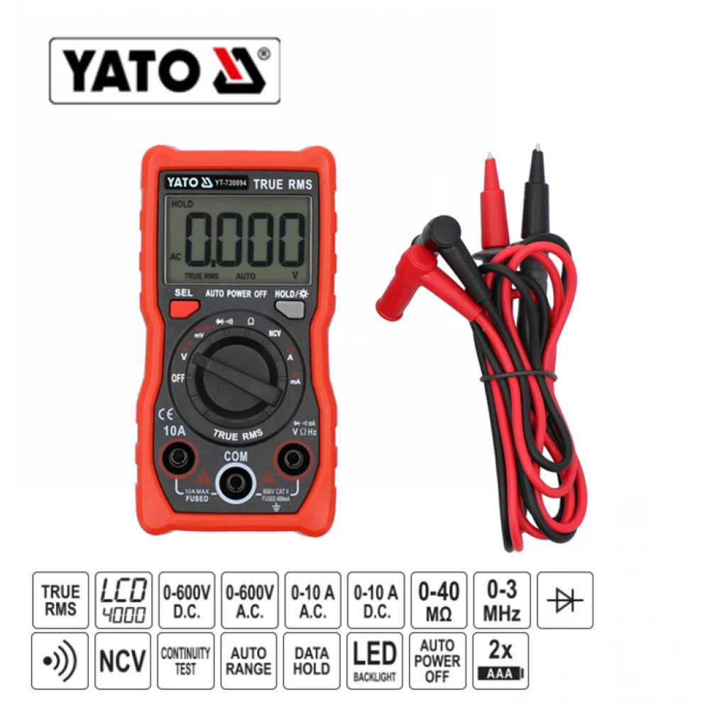 ΠΟΛΥΜΕΤΡO ΨΗΦΙΑΚΟ YT-730894