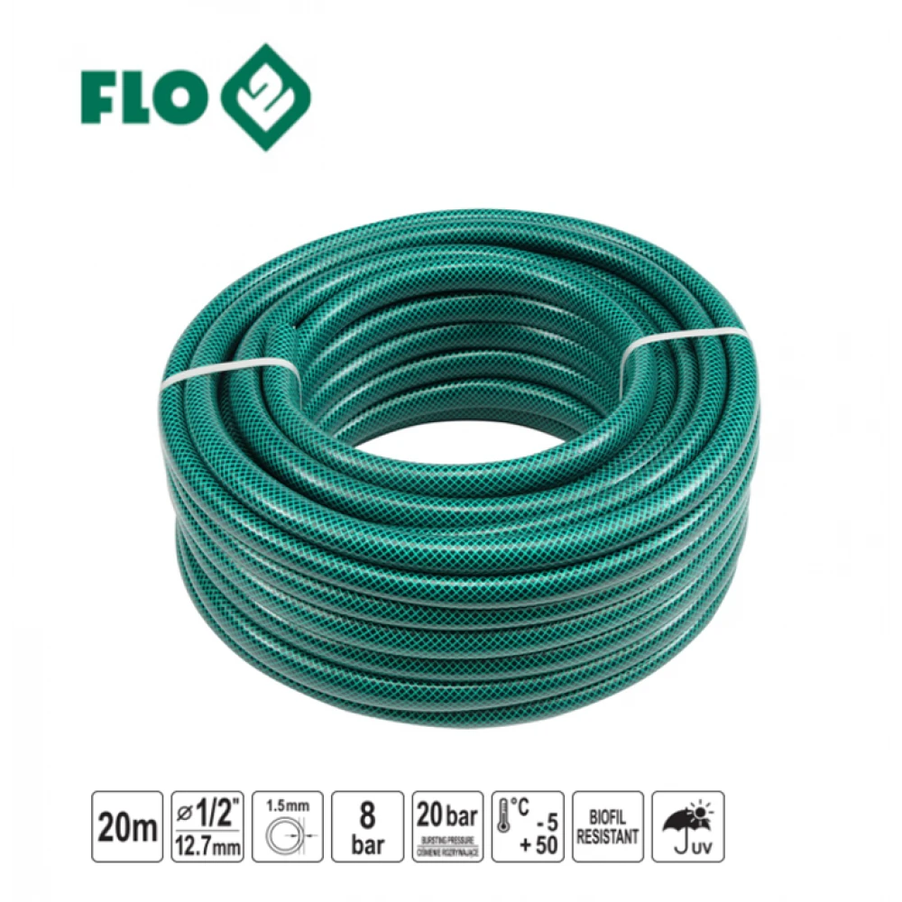 ΛΑΣΤΙΧΟ ΠΟΤΙΣΜΑΤΟΣ 1/2-20Μ FLO 89302