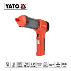 ΣΚΟΥΠΑΚΙ ΜΠΑΤΑΡΙΑΣ 2 ΣΕ 1 100W YT-85686