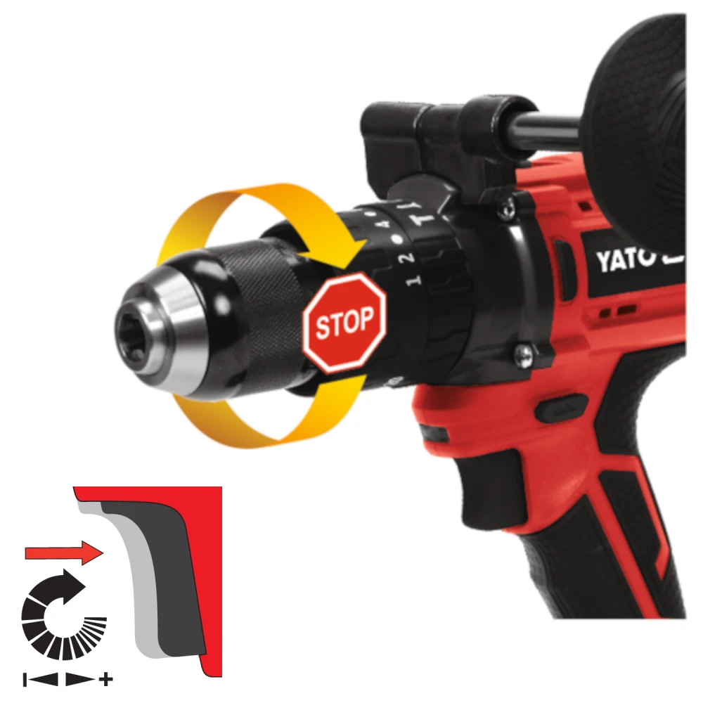 ΔΡΑΠΑΝΟΚΑΤΣΑΒΙΔΟ ΚΡΟΥΣΤΙΚΟ BRUSHLESS 18V 75Nm 1X3Ah YT-82790