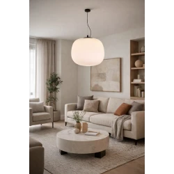 InLight Κρεμαστό Φωτιστικό Οροφής Λευκή Οπαλίνα 25cm – Ντουί E27 AURORA MILKY (4082-B)