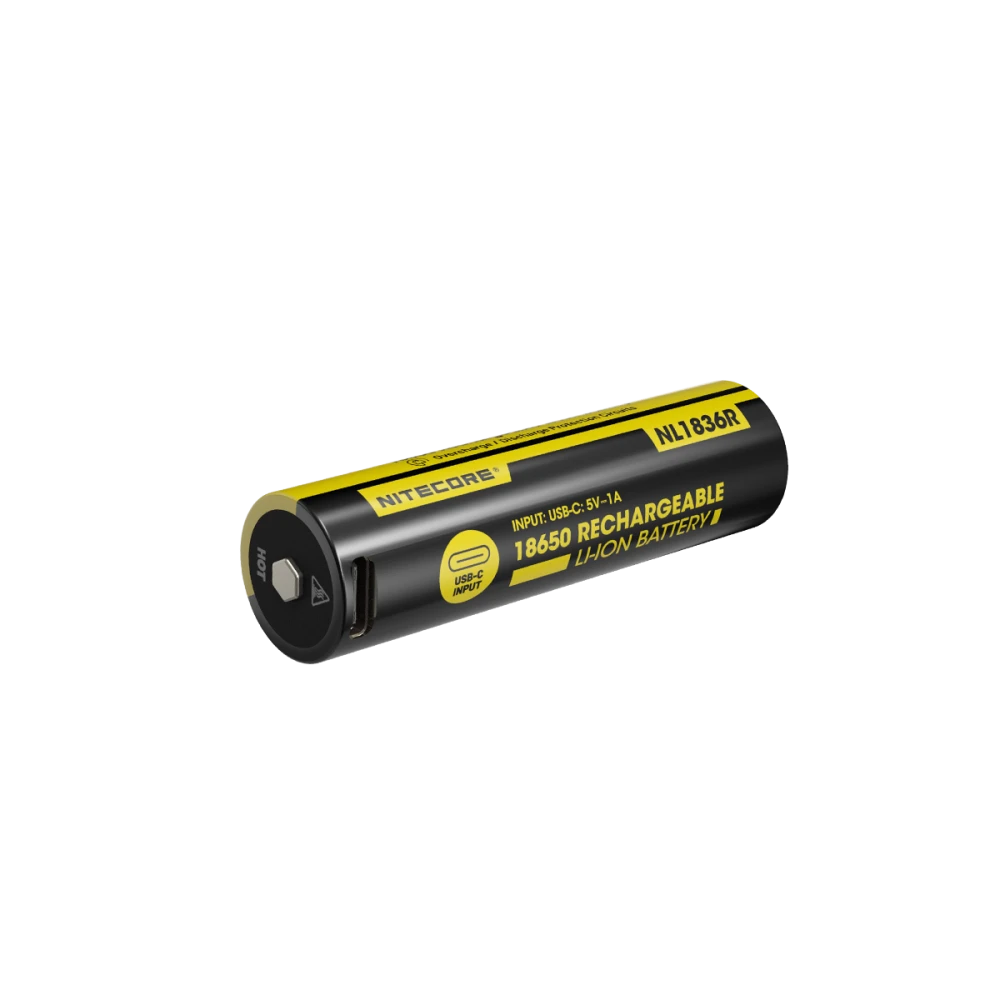 ΜΠΑΤΑΡΙΑ NITECORE 18650 / 3600mAh (τιμή τεμαχίου), NL1836R