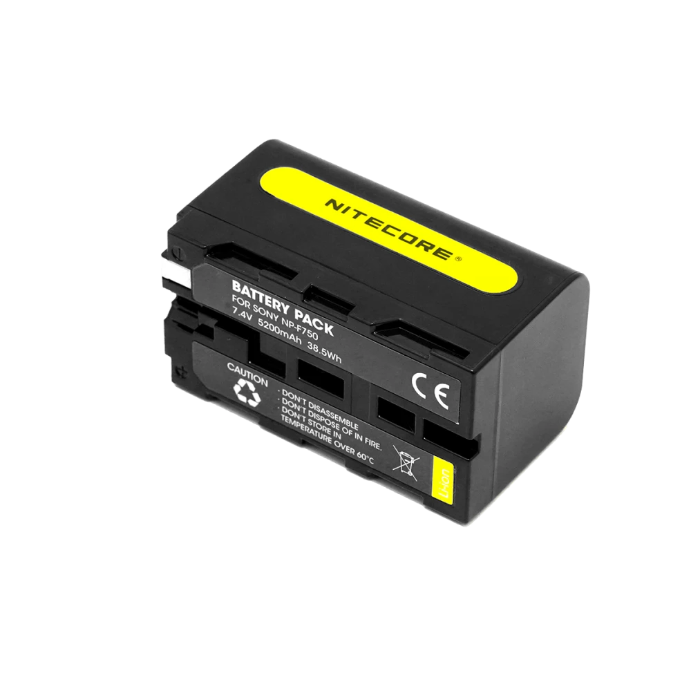 ΜΠΑΤΑΡΙΑ NITECORE NP-F750, για Sony, 7.4V, 5200mAh, 38,5Wh