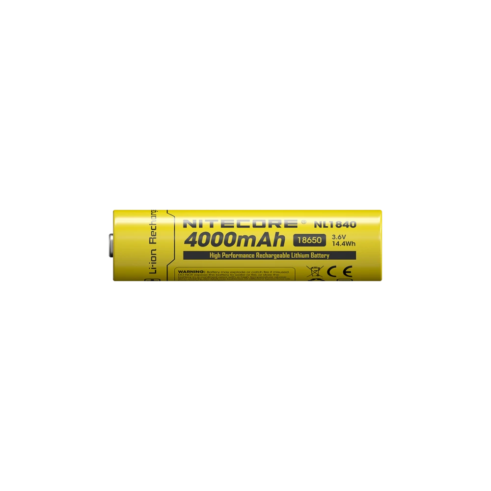 ΜΠΑΤΑΡΙΑ NITECORE 18650 / 4000mAh (τιμή τεμαχίου), NL1840